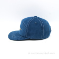 Aangepaste 7 paneel corduroy snapback caps